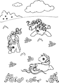coloring page My little pony